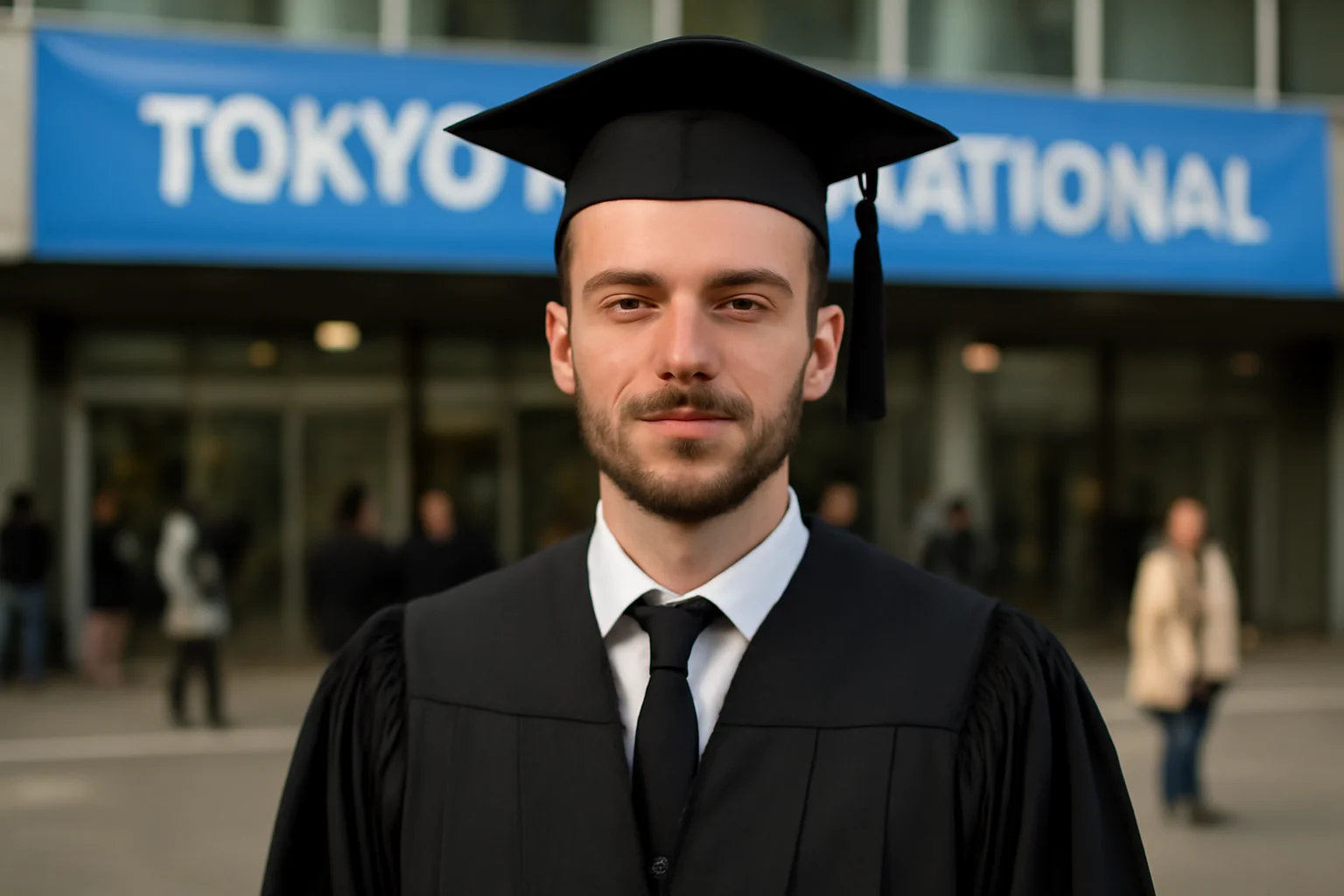 Absolvent al Universității Lucian Blaga, singurul român prezent la Tokyo International Art Fair