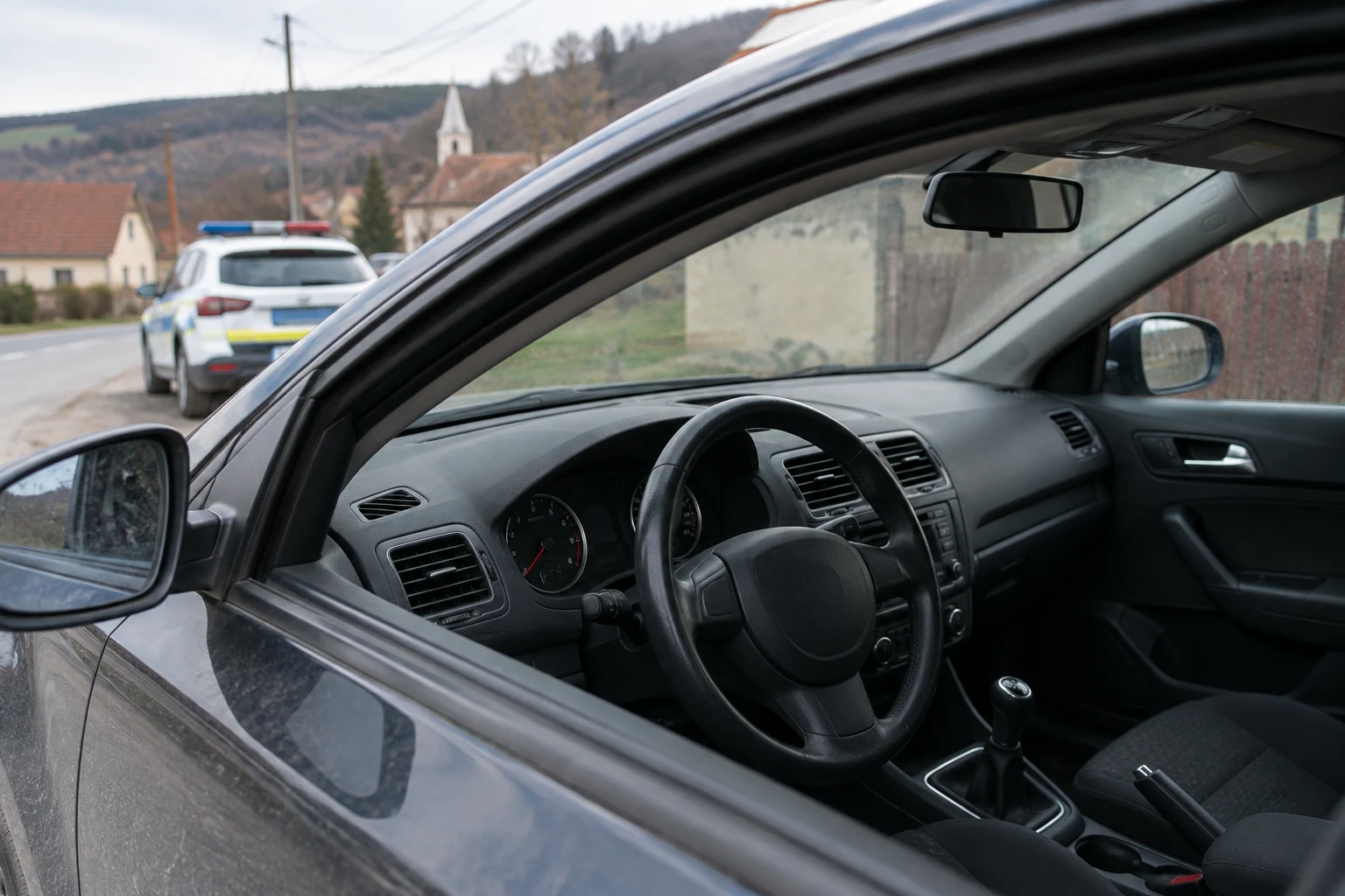 Adolescent de 15 ani, prins la volan lângă Laslea — dosar și pentru încredințare