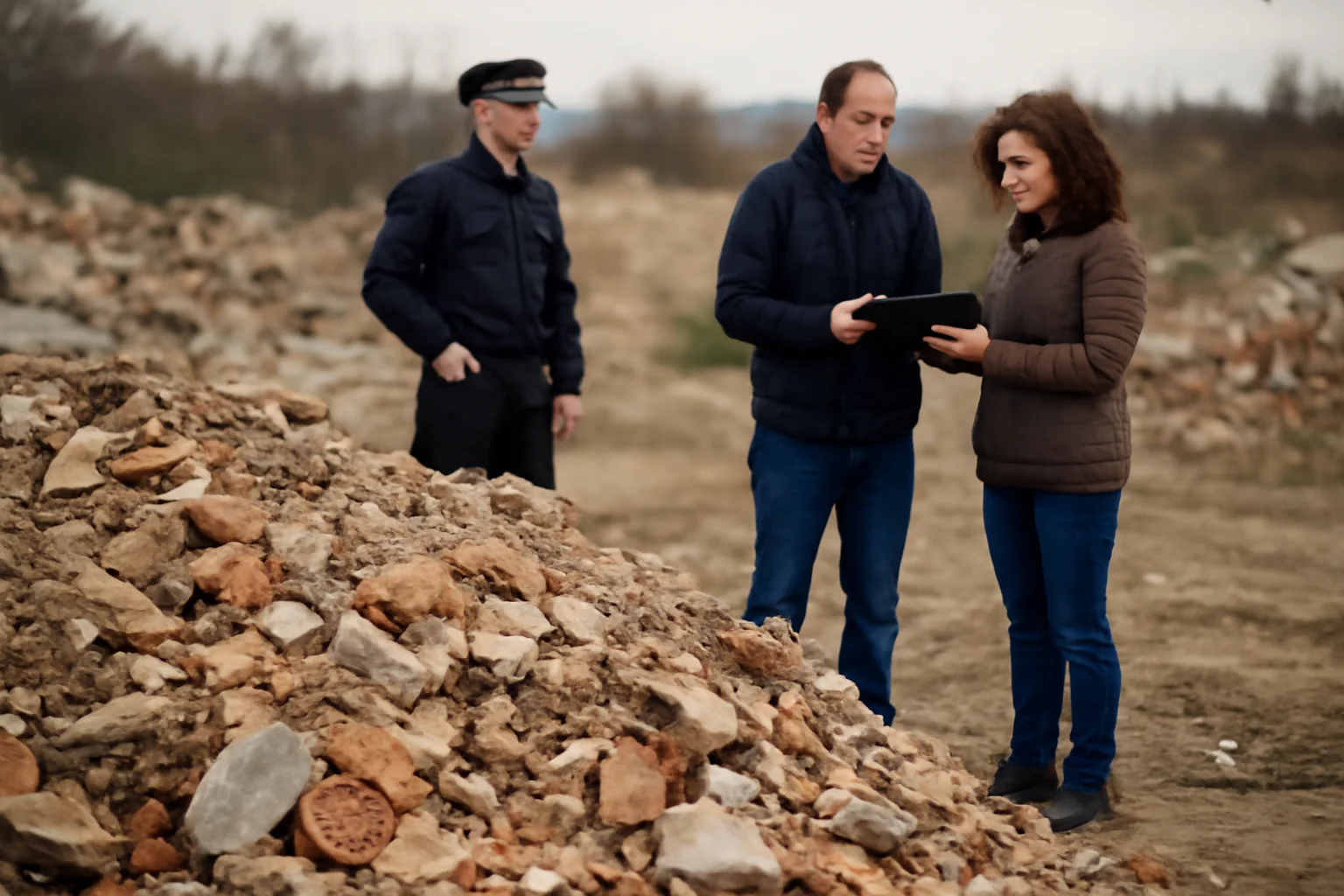 Amenzi de peste 300.000 de lei pentru depozitări neconforme de deșeuri din construcții în județul Sibiu