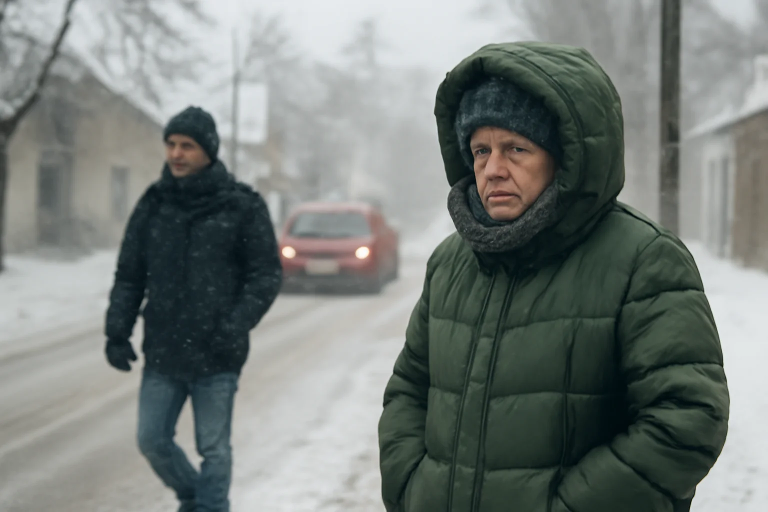 ANM prelungește până sâmbătă avertizările de ger și viscol pentru județul Sibiu
