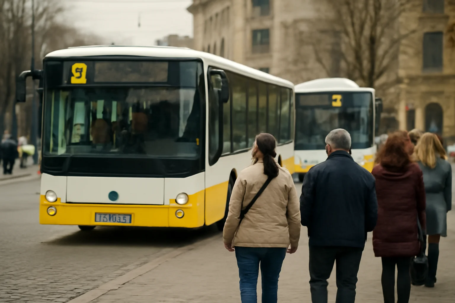 Autobuze Tursib deviate temporar în Sibiu pe 23 ianuarie, pentru Hora Unirii din Piața Unirii