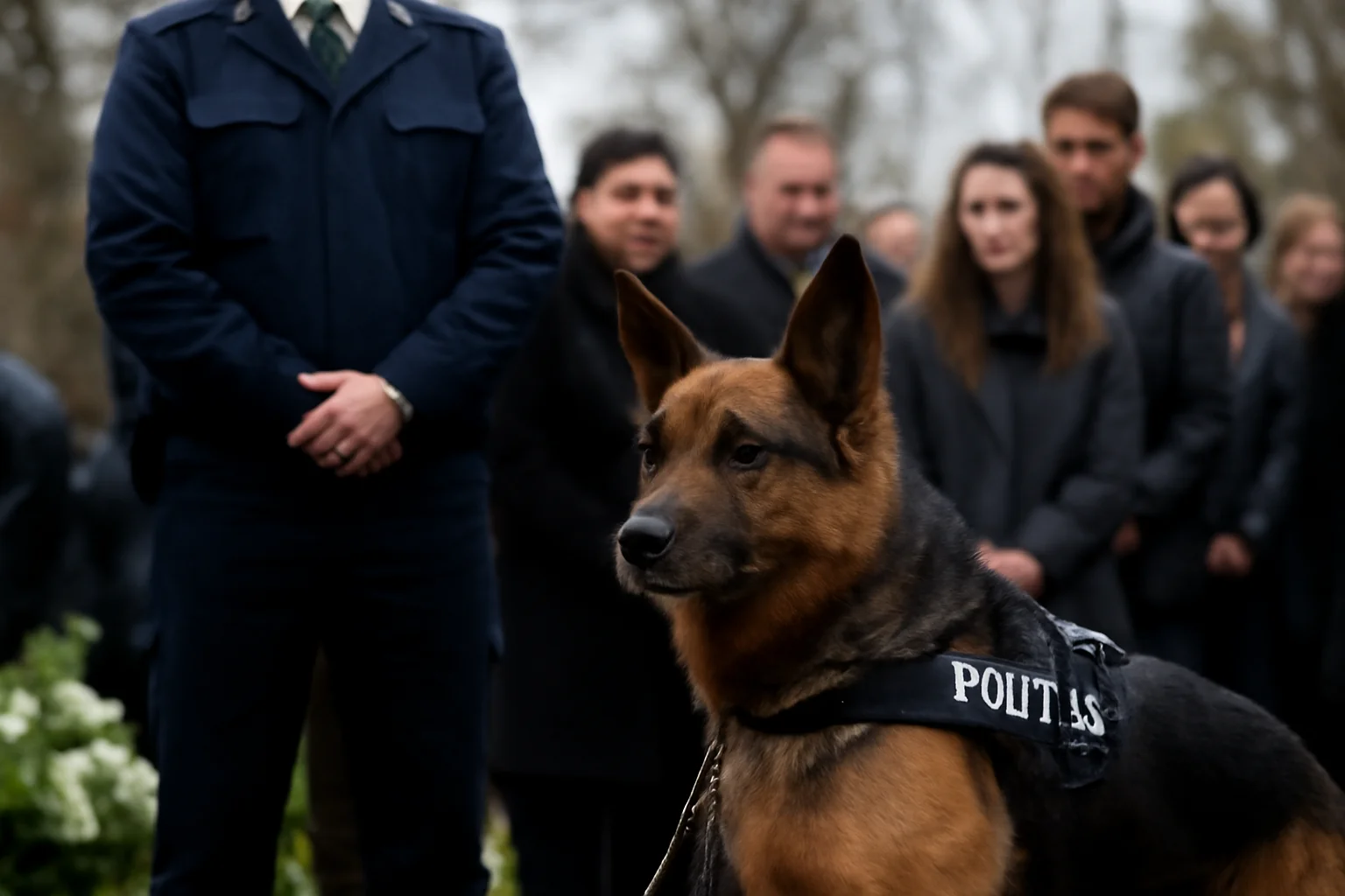 Câinele polițist Șuier de la Sibiu, specializat în detectarea drogurilor, a murit la aproape 10 ani