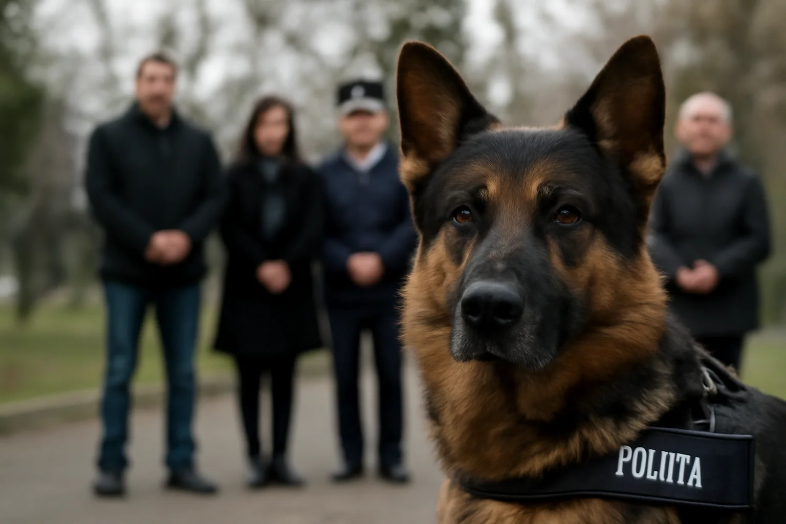 Câinele polițist Șuier, erou al misiunilor antidrog, a murit la Sibiu