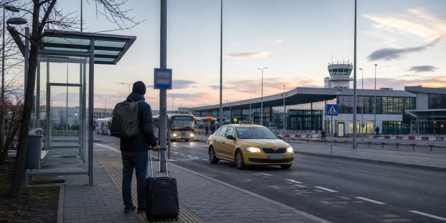 Cum ajungi la Aeroportul Internațional Sibiu fără mașină: autobuz, taxi și intervale bune