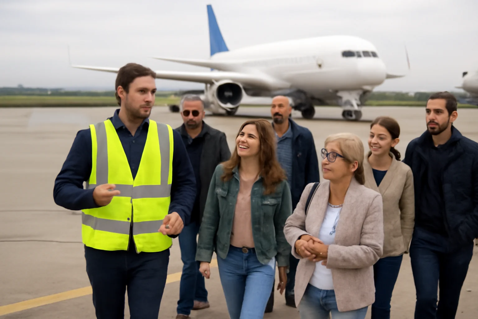 Experiență ghidată în zona operațională a Aeroportului Sibiu, anunțată pentru vizitatorii Sibiu Travel Festival