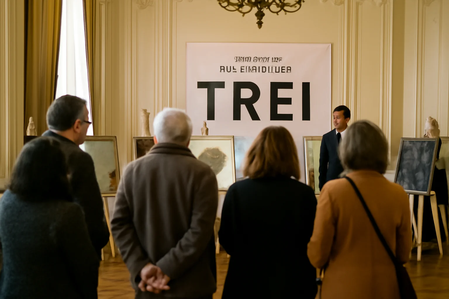 Expoziția „TREI” aduce artiști contemporani la Primăria Sibiu de Ziua Culturii Naționale