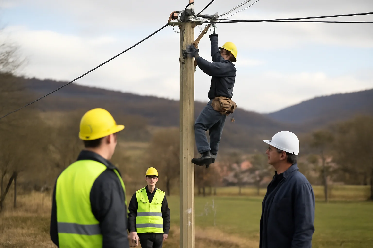 Lucrări de extindere a rețelei electrice în comuna Sadu, anunțate la Sibiu