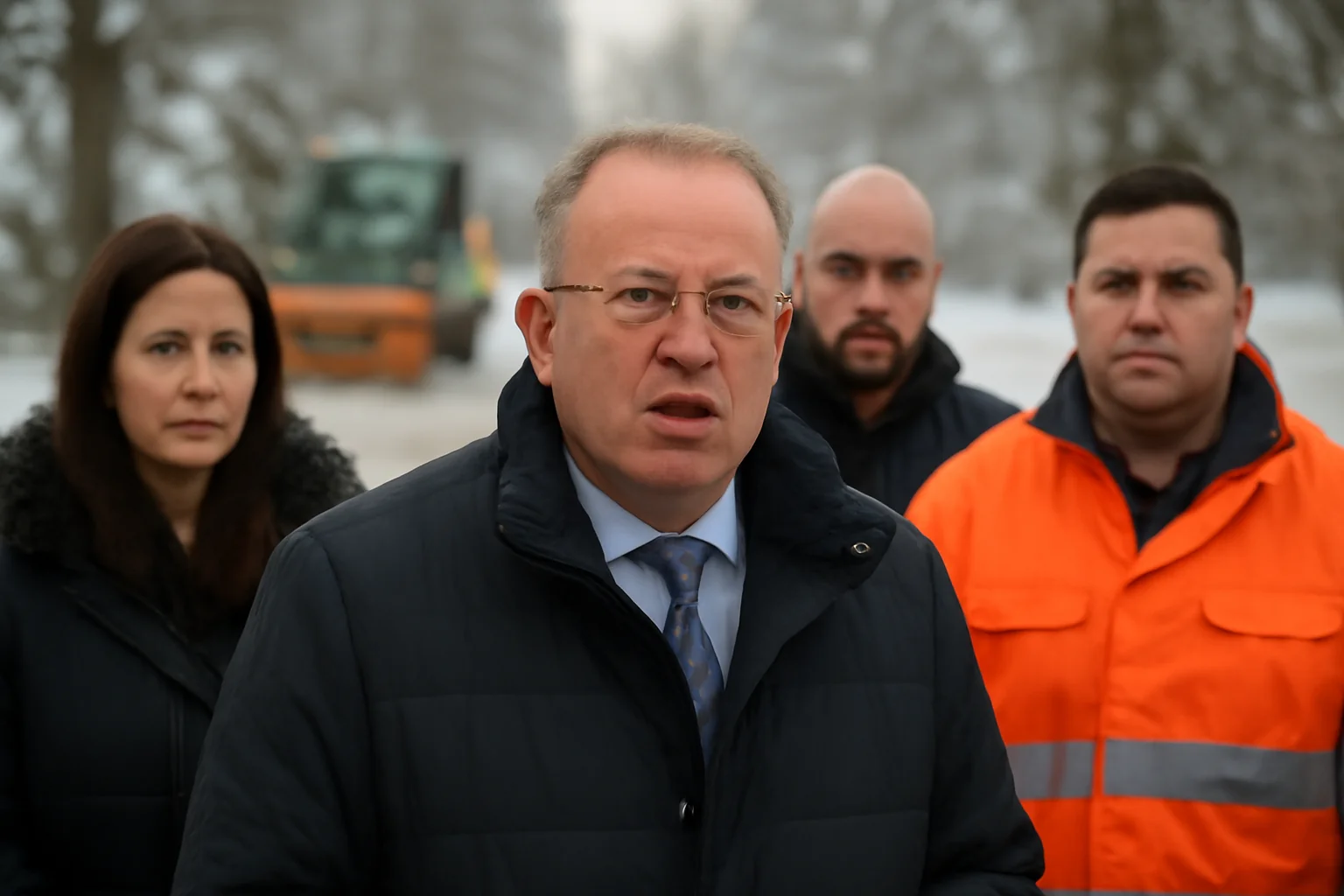 Măsuri de iarnă la Cisnădie, județul Sibiu, anunțate de primarul Mircea Orlățan