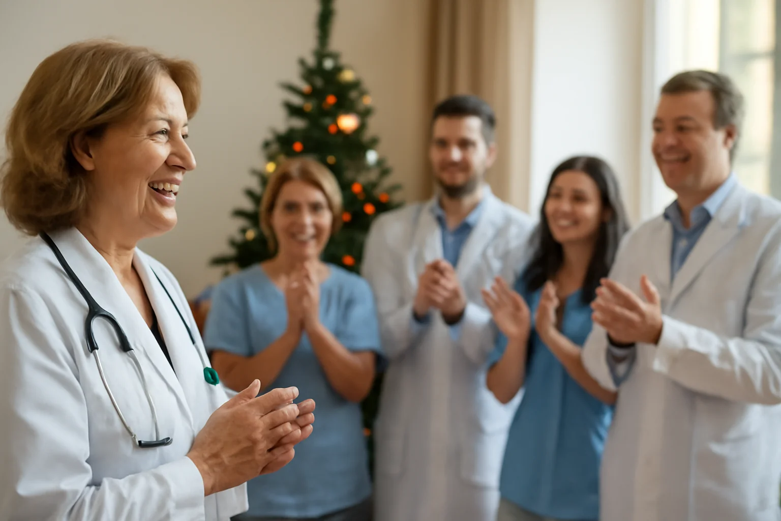Mesaj de Anul Nou al DSP Sibiu pentru cadrele medicale și personalul sanitar