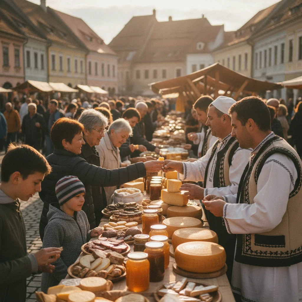Piața Produselor Montane se deschide la Sibiu: peste 200 de produse, de la 24 de producători