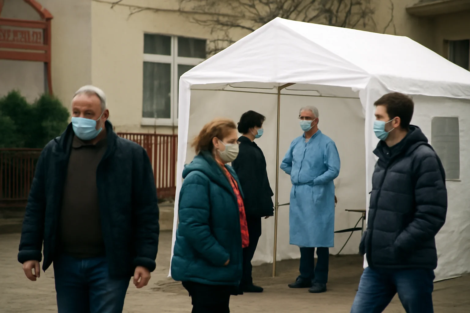 Șase centre de evaluare pentru gripă funcționale în spitalele din județul Sibiu