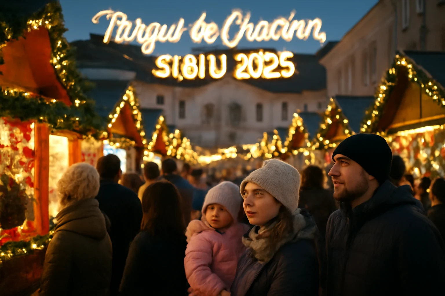 Târgul de Crăciun Sibiu 2025 rămâne deschis până pe 4 ianuarie 2026 în Piața Mare