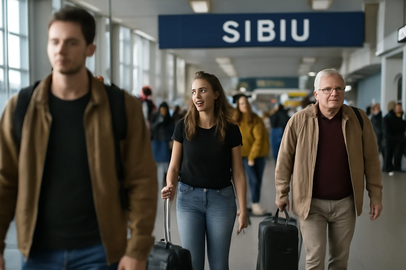 Traficul de pasageri pe Aeroportul Sibiu a urcat cu 21% în 2025