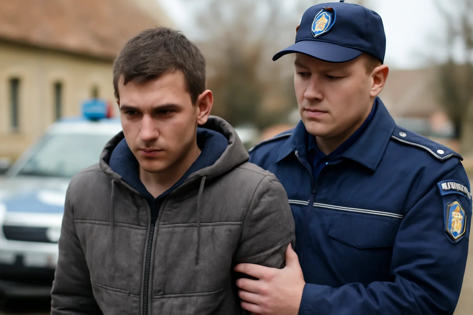 Un tânăr de 22 de ani, reținut la Sibiu pentru furt din primăria și școala din Nocrich