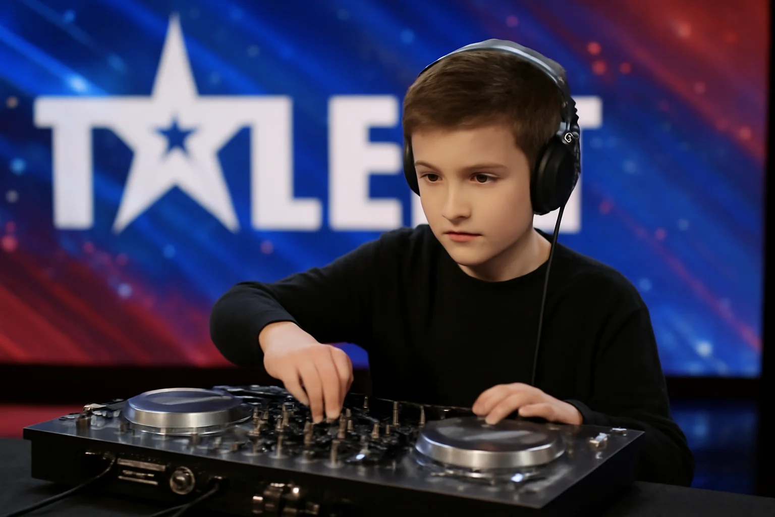 Un tânăr DJ din Sibiu, apreciat pe scena „Românii au talent”