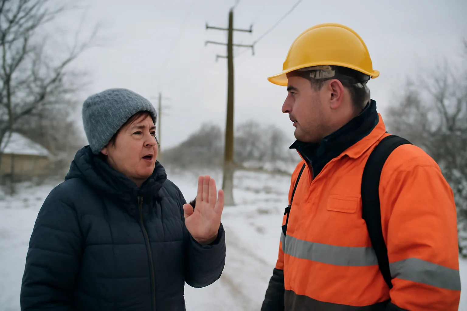 Zeci de localități din județul Sibiu afectate de întreruperi de curent din cauza vremii severe